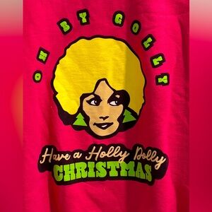 Oh by golly have a Holly Dolly Christmas | size Small